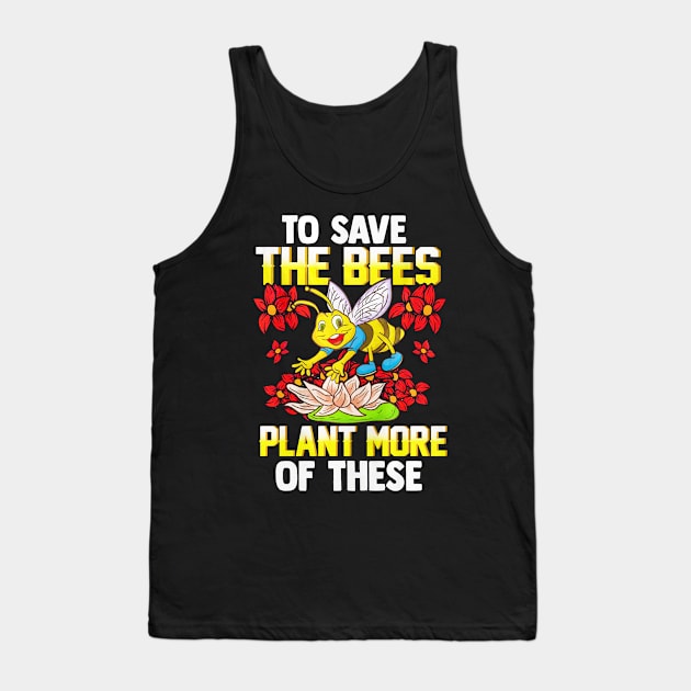 Save The Bees Tank Top by toiletpaper_shortage
